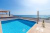 Lejlighed i Fuengirola - Penthouse Middle Views | Luksus, egen terrasse pool, havudsigt Lejlighed i Fuengirola - Penthouse Middle Views | Luksus, egen terrasse pool, havudsigt