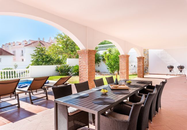Villa i Benalmádena - Casa Pamela - Dobbeltvilla med 2 swimmingpools Villa i Benalmádena - Casa Pamela - Dobbeltvilla med 2 swimmingpools