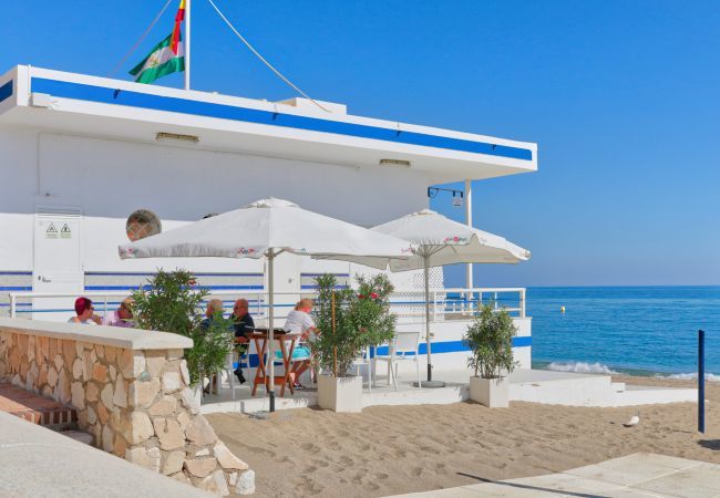 Lejlighed i Fuengirola - Doña Sofia Fuengirola - Strandlejlighed, parkering, Wi-Fi, havudsigt  Lejlighed i Fuengirola - Doña Sofia Fuengirola - Strandlejlighed, parkering, Wi-Fi, havudsigt
