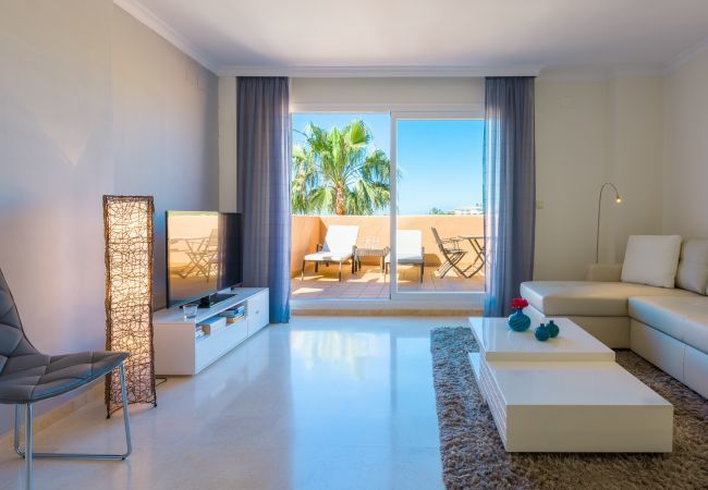 Lejlighed i Marbella - Santa Maria, Marbella - Eksklusiv 2 plans Penthouse, Havudsigt Lejlighed i Marbella - Santa Maria, Marbella - Eksklusiv 2 plans Penthouse, Havudsigt