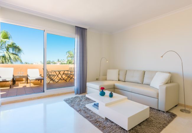 Lejlighed i Marbella - Santa Maria, Marbella - Eksklusiv 2 plans Penthouse, Havudsigt Lejlighed i Marbella - Santa Maria, Marbella - Eksklusiv 2 plans Penthouse, Havudsigt