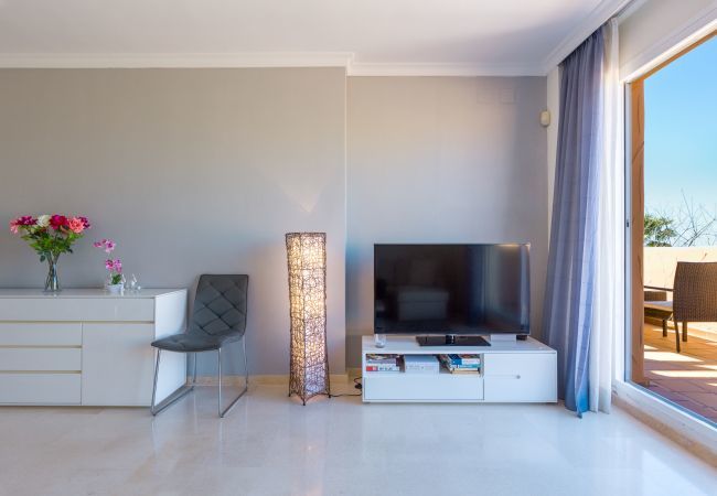 Lejlighed i Marbella - Santa Maria, Marbella - Eksklusiv 2 plans Penthouse, Havudsigt Lejlighed i Marbella - Santa Maria, Marbella - Eksklusiv 2 plans Penthouse, Havudsigt