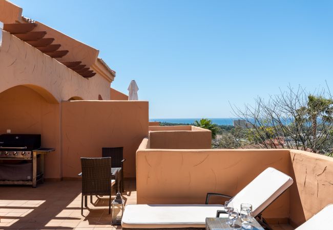 Lejlighed i Marbella - Santa Maria, Marbella - Eksklusiv 2 plans Penthouse, Havudsigt Lejlighed i Marbella - Santa Maria, Marbella - Eksklusiv 2 plans Penthouse, Havudsigt