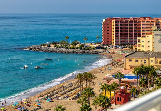 Lejlighed i Benalmádena - Maite Beach Penthouse, Benalmadena - Perfekt beliggenhed og havudsigt Lejlighed i Benalmádena - Maite Beach Penthouse, Benalmadena - Perfekt beliggenhed og havudsigt