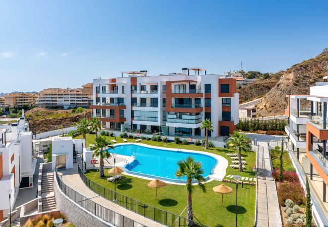 Lejlighed i Fuengirola - Penthouse Middle Views | Luksus, egen terrasse pool, havudsigt Lejlighed i Fuengirola - Penthouse Middle Views | Luksus, egen terrasse pool, havudsigt