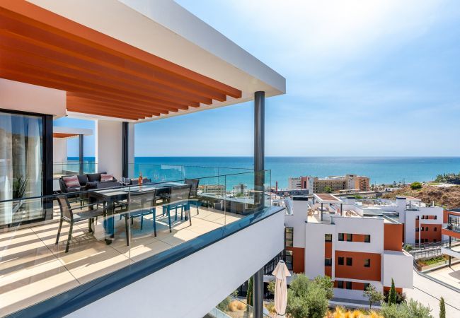 Lejlighed i Fuengirola - Penthouse Middle Views | Luksus, egen terrasse pool, havudsigt Lejlighed i Fuengirola - Penthouse Middle Views | Luksus, egen terrasse pool, havudsigt