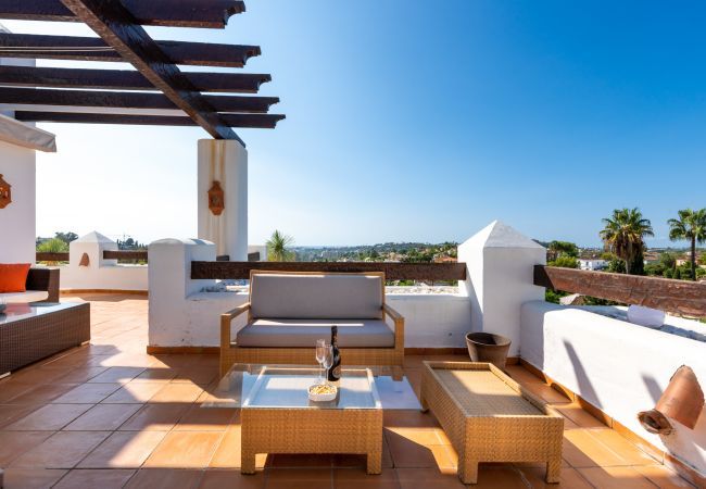 Lejlighed i Marbella - Las Tortugas Marbella – Luksus Penthouse med Havudsigt & Jacuzzi Lejlighed i Marbella - Las Tortugas Marbella – Luksus Penthouse med Havudsigt & Jacuzzi