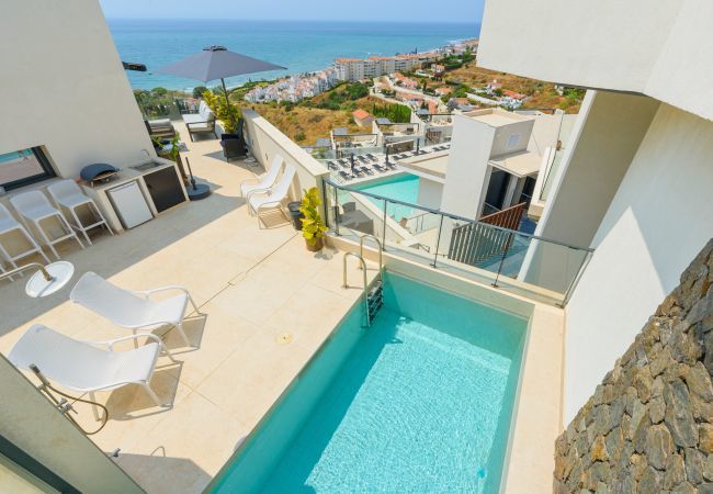 Villa i Torrox Costa - Penthouse Mirador  5 bedroom luxury view Villa i Torrox Costa - Penthouse Mirador  5 bedroom luxury view