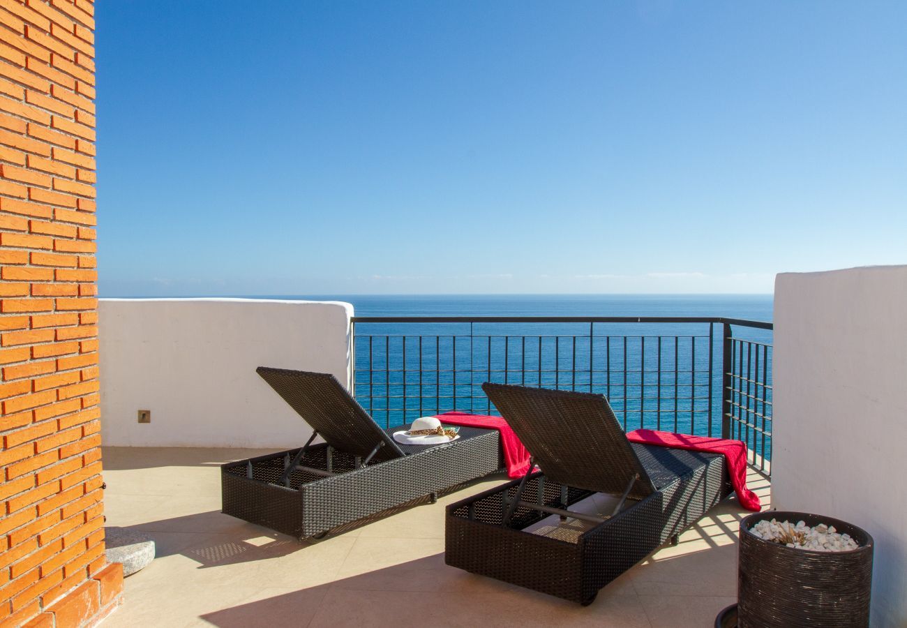 Lejlighed i Torrox Costa - Penthouse Calaceite Blanco - ved Torrox Costa og Nerja