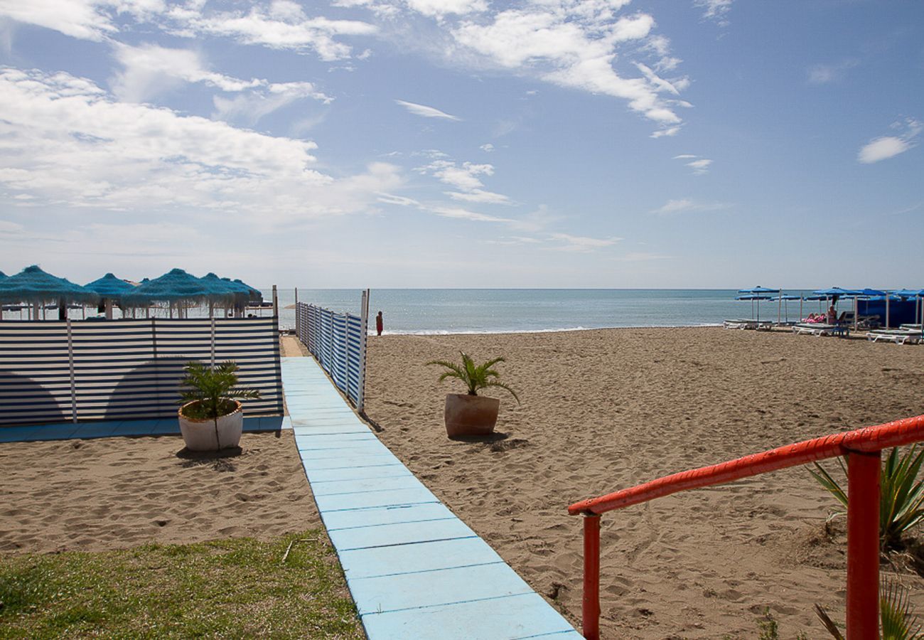 Lejlighed i Torremolinos - Carihuela - Lejlighed i 1. række til vandet i Torremolinos