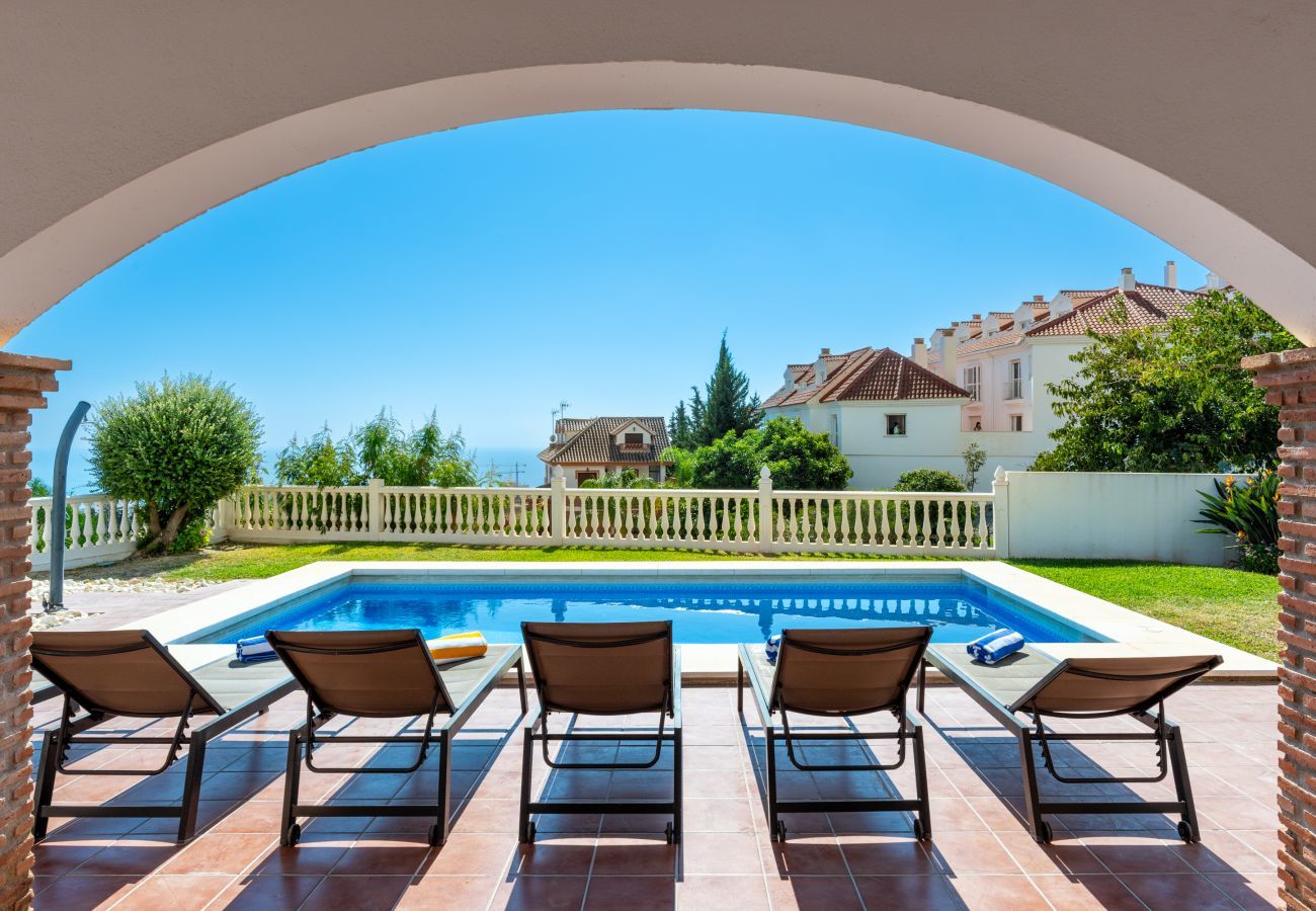 Villa i Benalmádena - Casa Pamela - Dobbeltvilla med 2 swimmingpools
