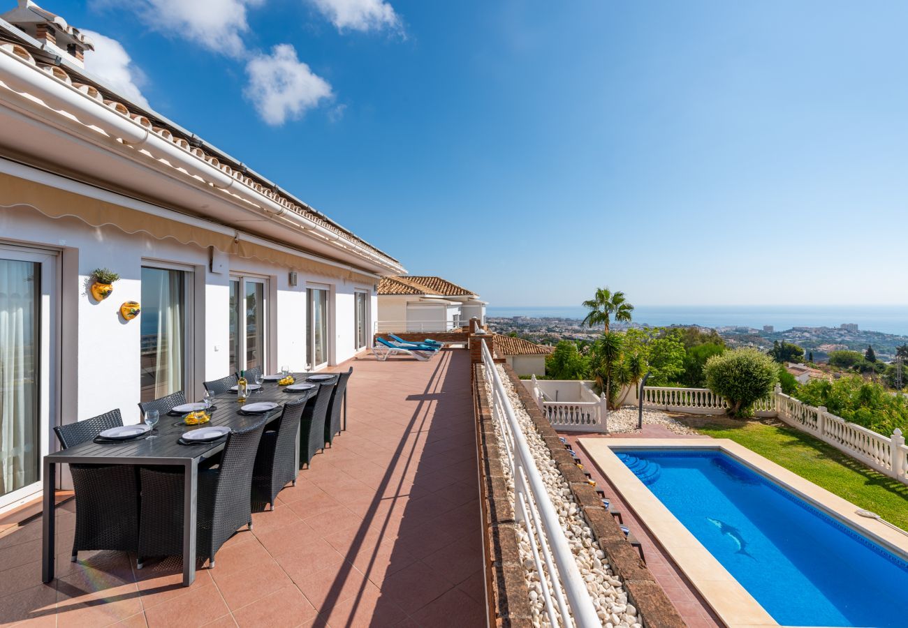 Villa i Benalmádena - Penthouse Pamela med egen pool