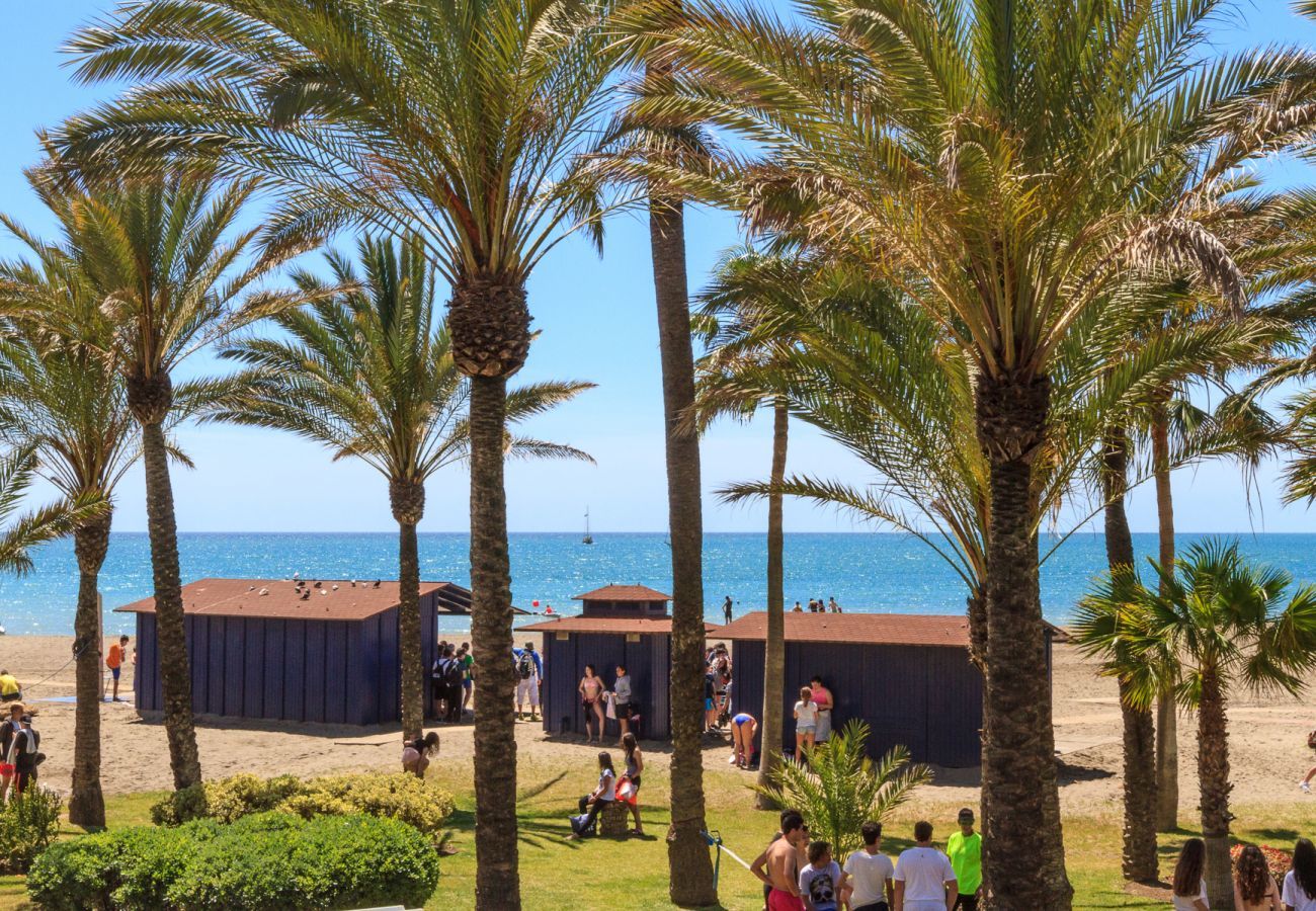 Lejlighed i Benalmádena - Puerto Marina - 2 terrasser og direkte udsigt over Marinaen