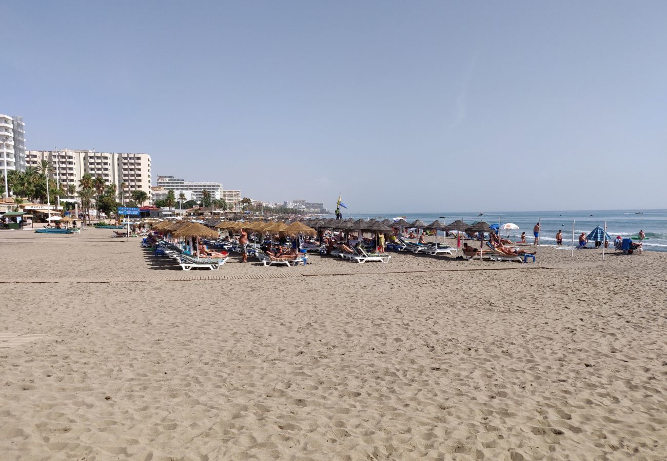 Lejlighed i Benalmádena - Puerto Marina - 2 terrasser og direkte udsigt over Marinaen