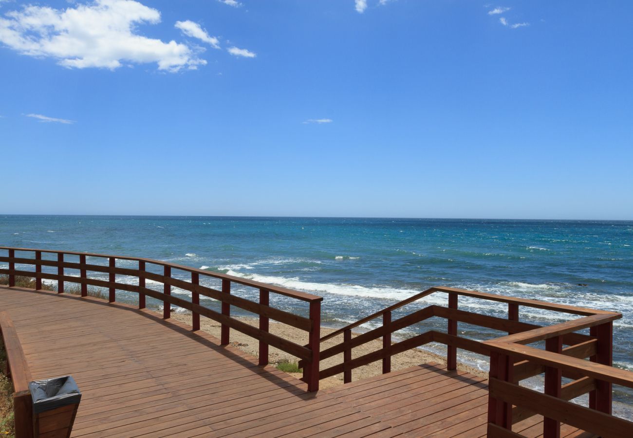 Lejlighed i Mijas Costa - Puerta del Mar - Direkte adgang til stranden