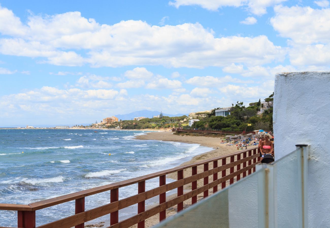 Lejlighed i Mijas Costa - Puerta del Mar - Direkte adgang til stranden