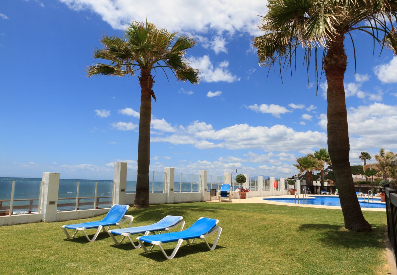 Lejlighed i Mijas Costa - Puerta del Mar - Direkte adgang til stranden