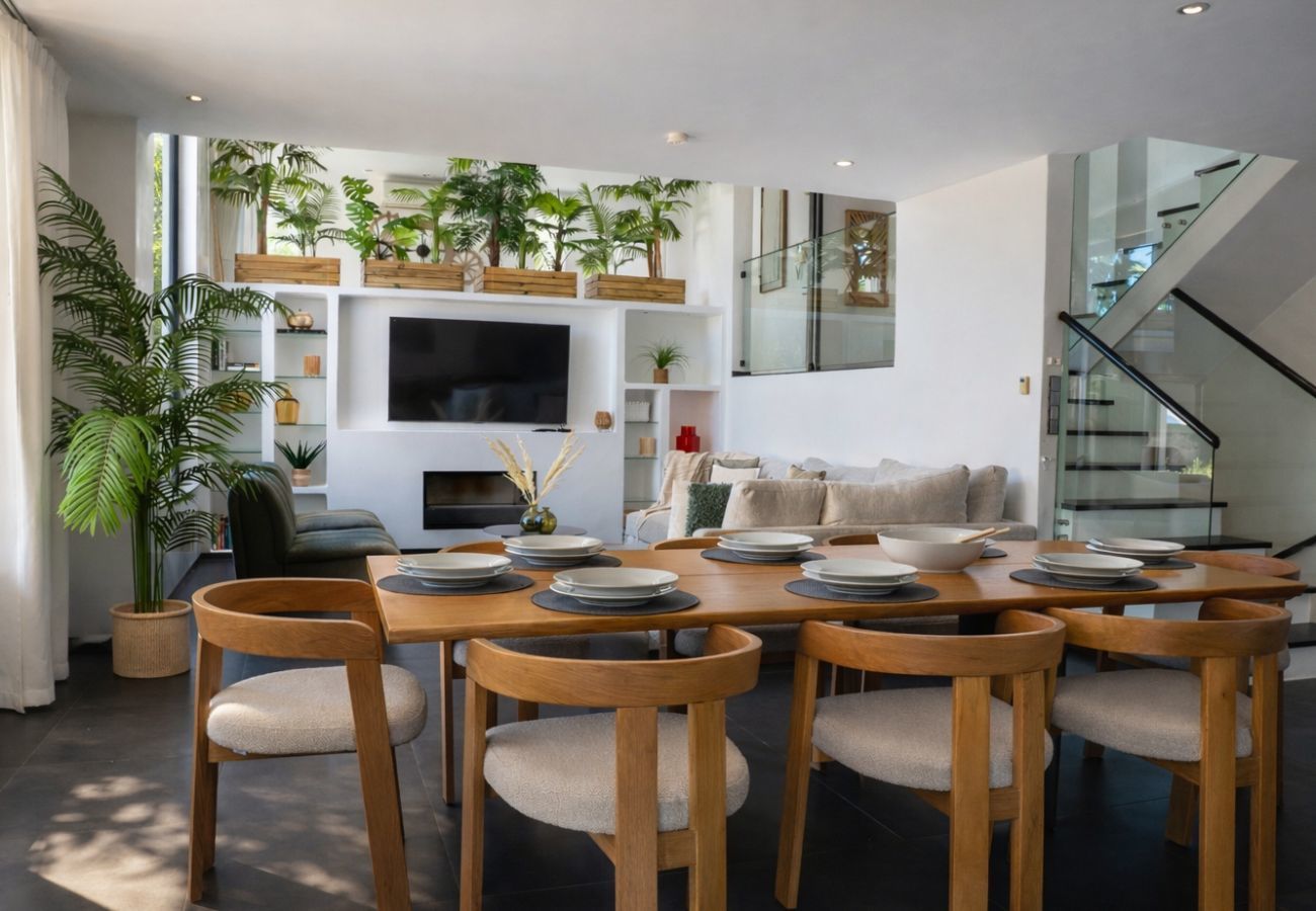 Villa i Marbella - La Corsa Marbella - Luksusvilla, 5 soverum/bad, privat pool, jacuzzi