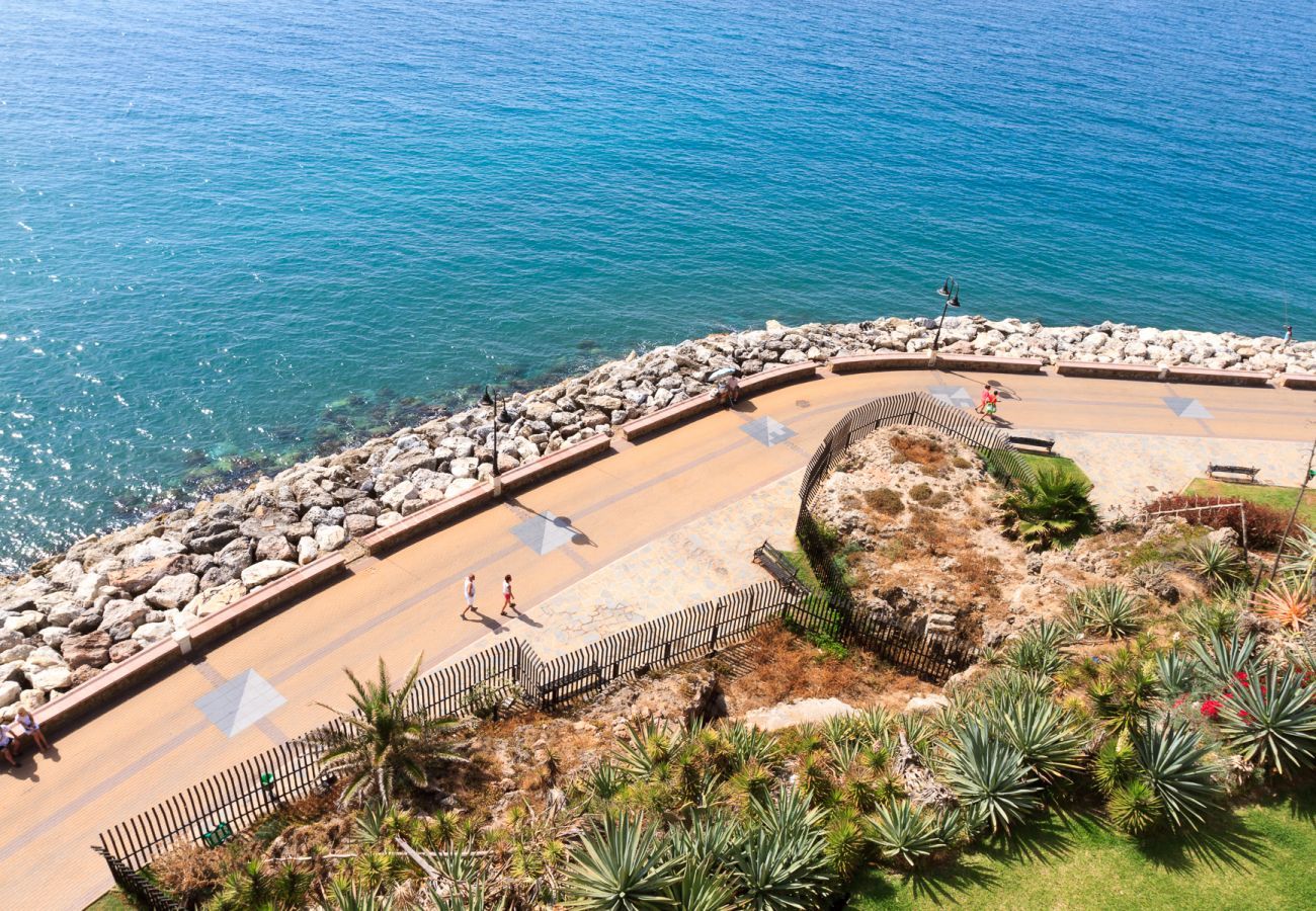 Lejlighed i Torremolinos - Castillo Santa Clara Torremolinos - Elevator direkte til stranden