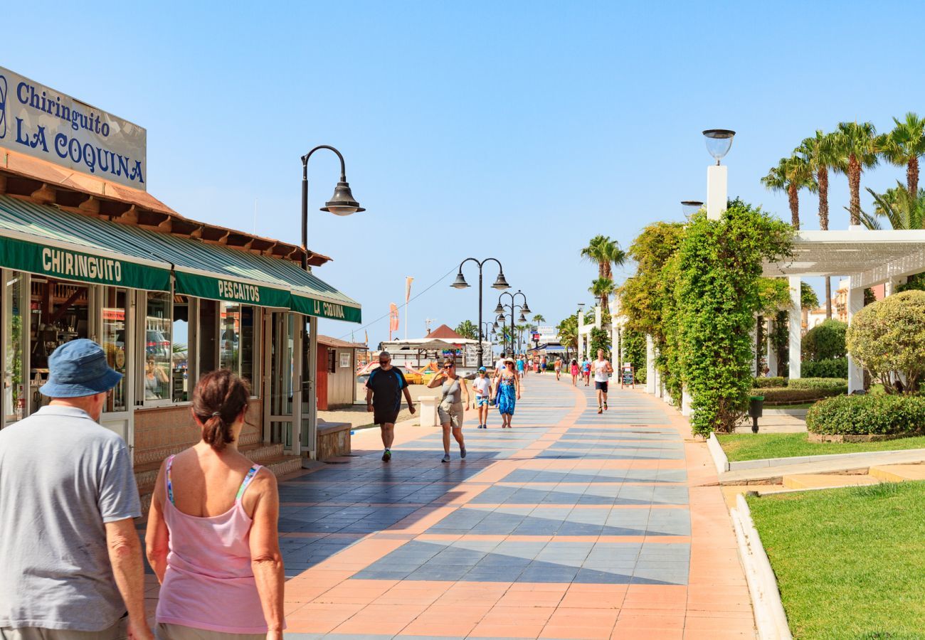 Lejlighed i Torremolinos - Castillo Santa Clara Torremolinos - Elevator direkte til stranden