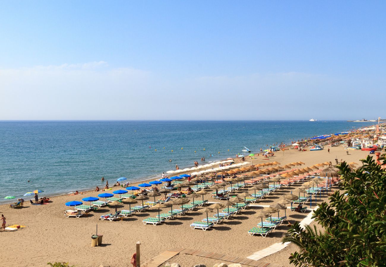 Lejlighed i Torremolinos - Castillo Santa Clara Torremolinos - Elevator direkte til stranden