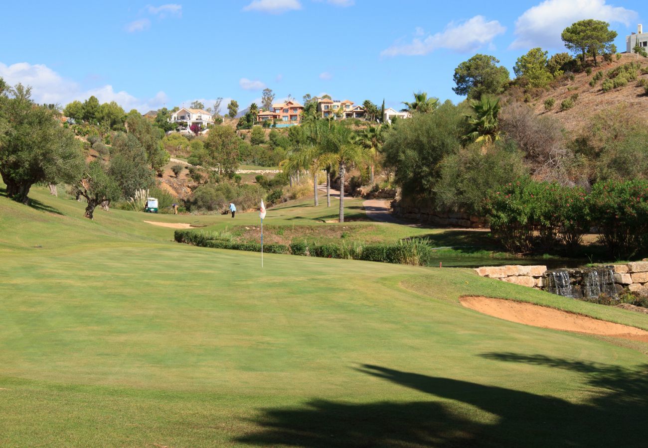 Lejlighed i Estepona - Top del Golf Hills Marbella - Stor lounge tagterrasse