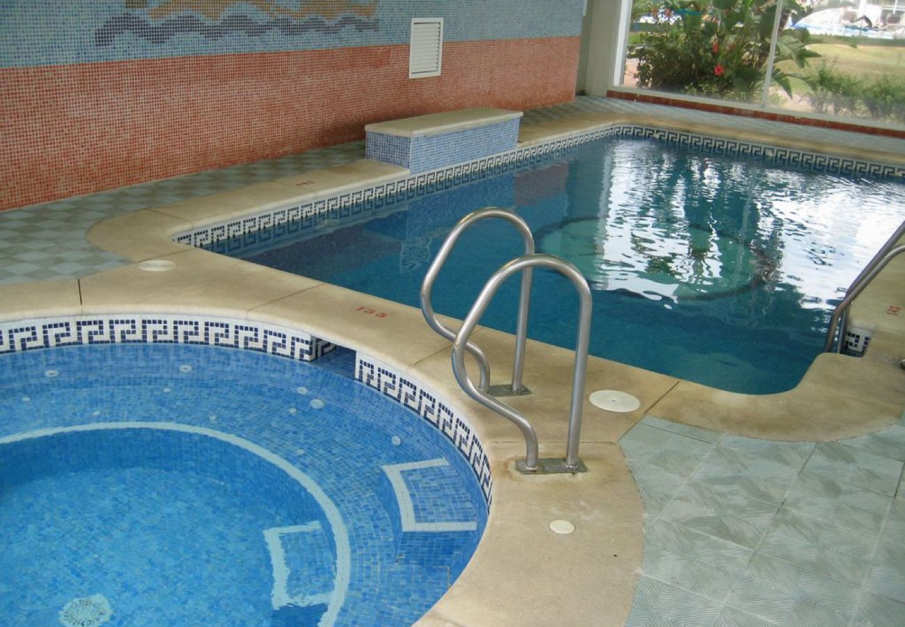 Lejlighed i Marbella - Casa Danesa - Fællesområde med sauna, jacuzzi, opvarmet pool, gym