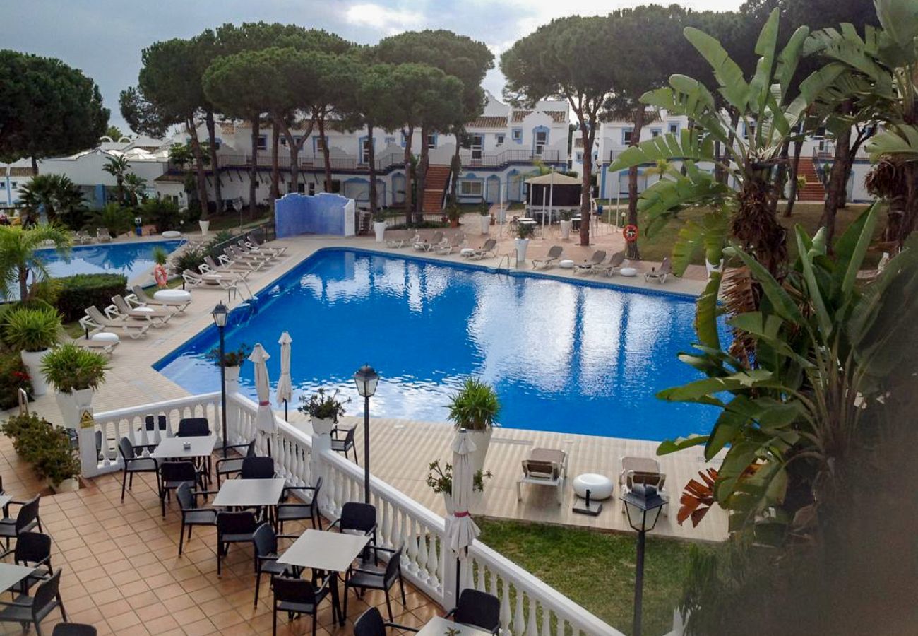 Lejlighed i Marbella - Casa Danesa - Fællesområde med sauna, jacuzzi, opvarmet pool, gym
