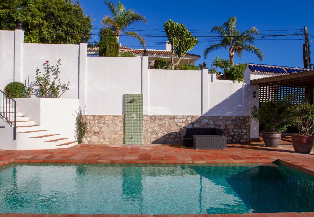 Villa i Benalmádena - Villa Diann - Stor Privat Pool Villa med havudsigt nær Malaga