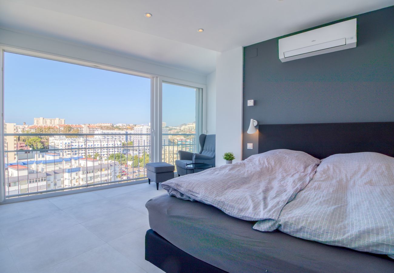 Lejlighed i Benalmádena - Maite Beach Penthouse, Benalmadena - Perfekt beliggenhed og havudsigt