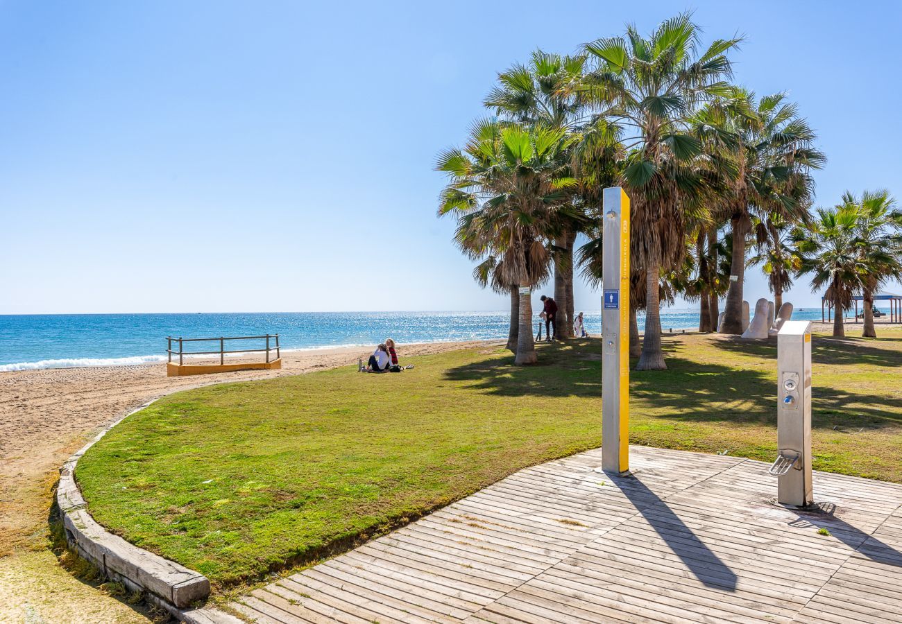 Lejlighed i Fuengirola - Maritimo Fuengirola - Strandlejlighed i 1. række til Middelhavet