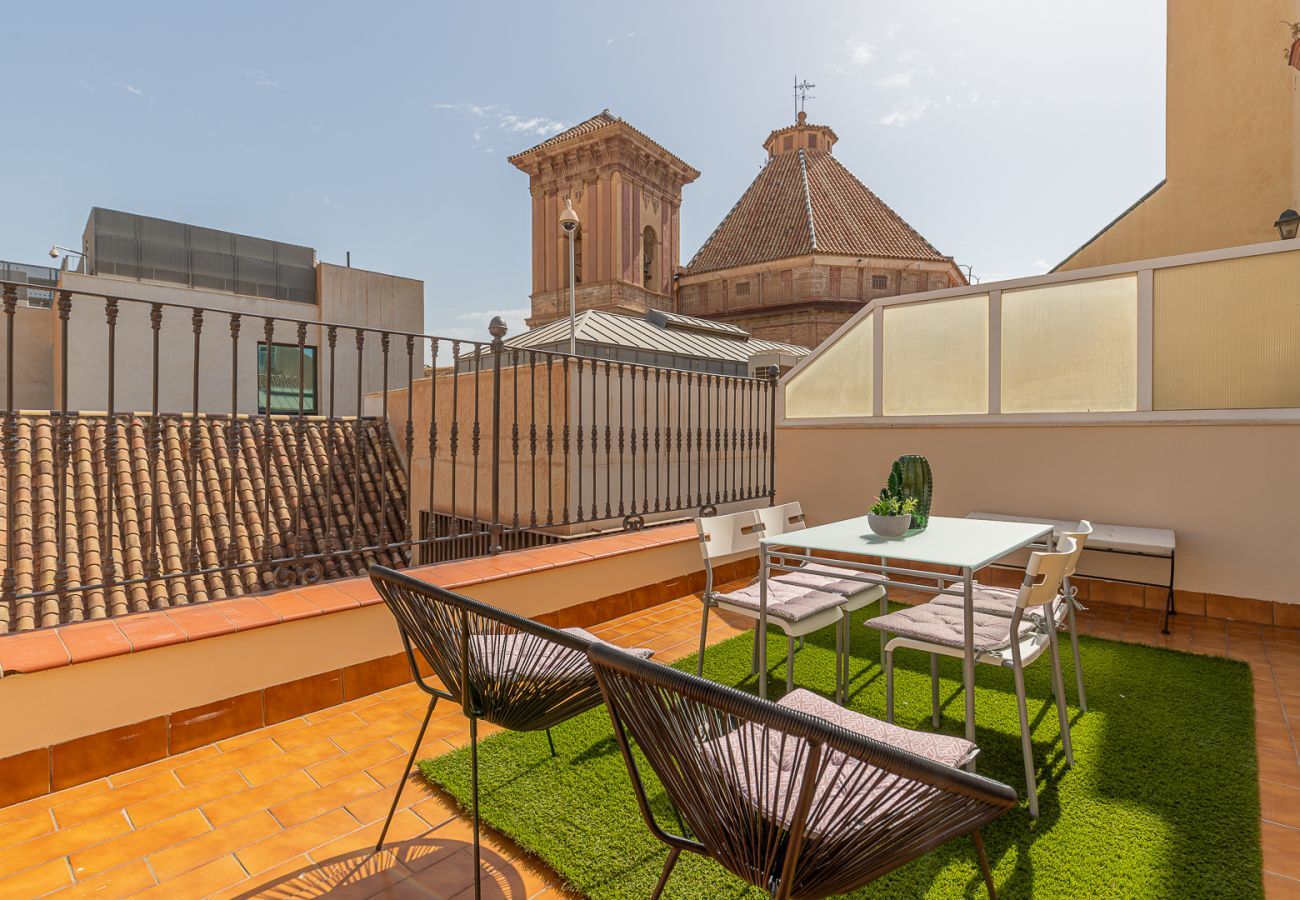 Lejlighed i Malaga -  Thyssen Penthouse  with terrace 3A