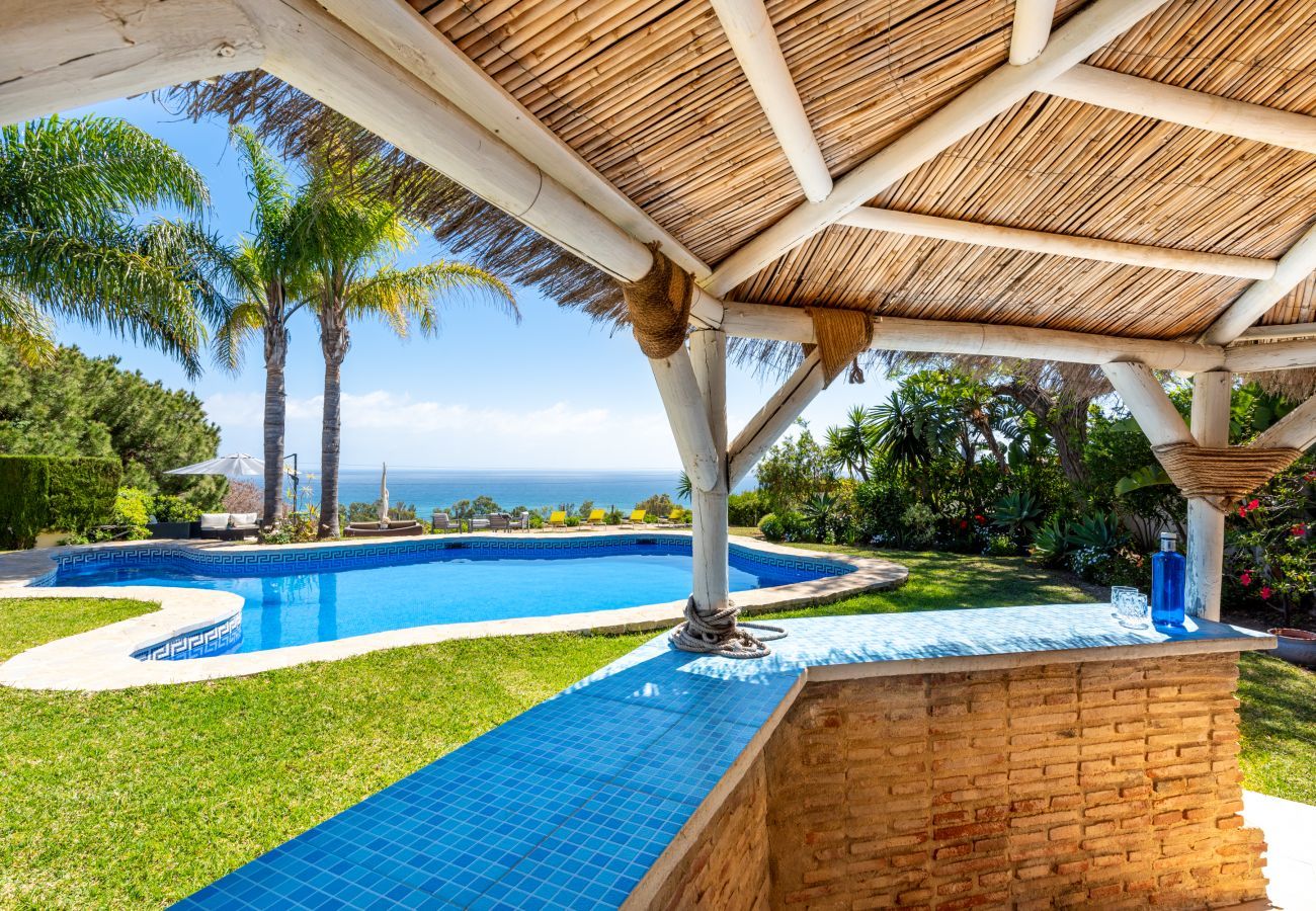 Villa i Mijas Costa - Villa Cabopino | Golf Villa med spektakulær havudsigt