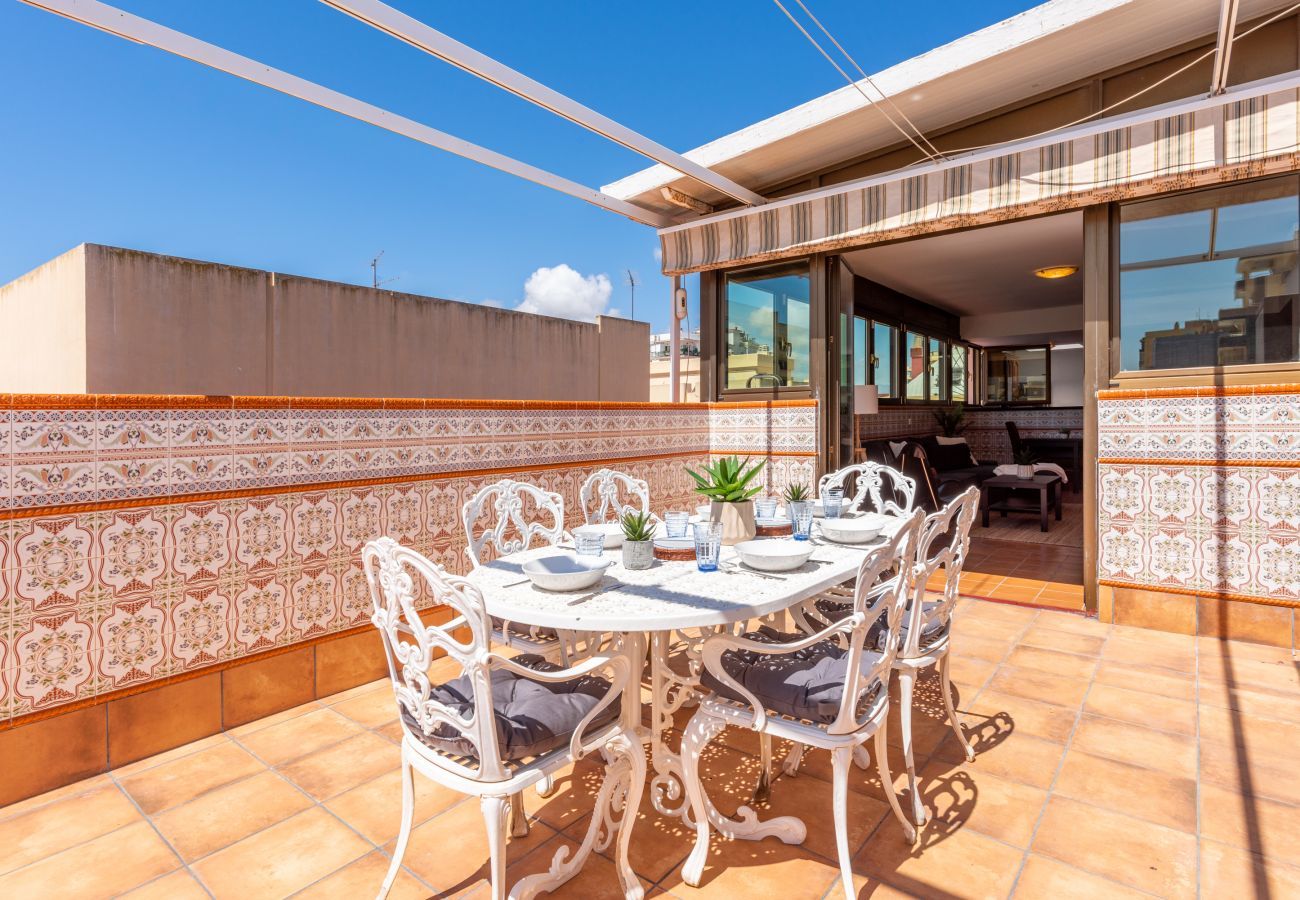 Lejlighed i Fuengirola - Atico Prada | 3 bedroom penthouse in the heart of Fuengirola