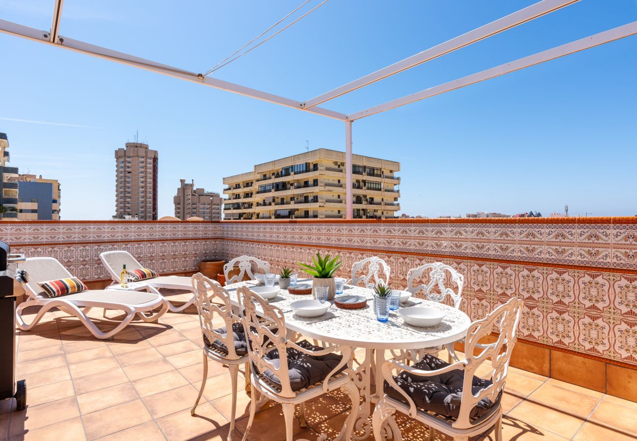 Lejlighed i Fuengirola - Atico Prada | 3 bedroom penthouse in the heart of Fuengirola