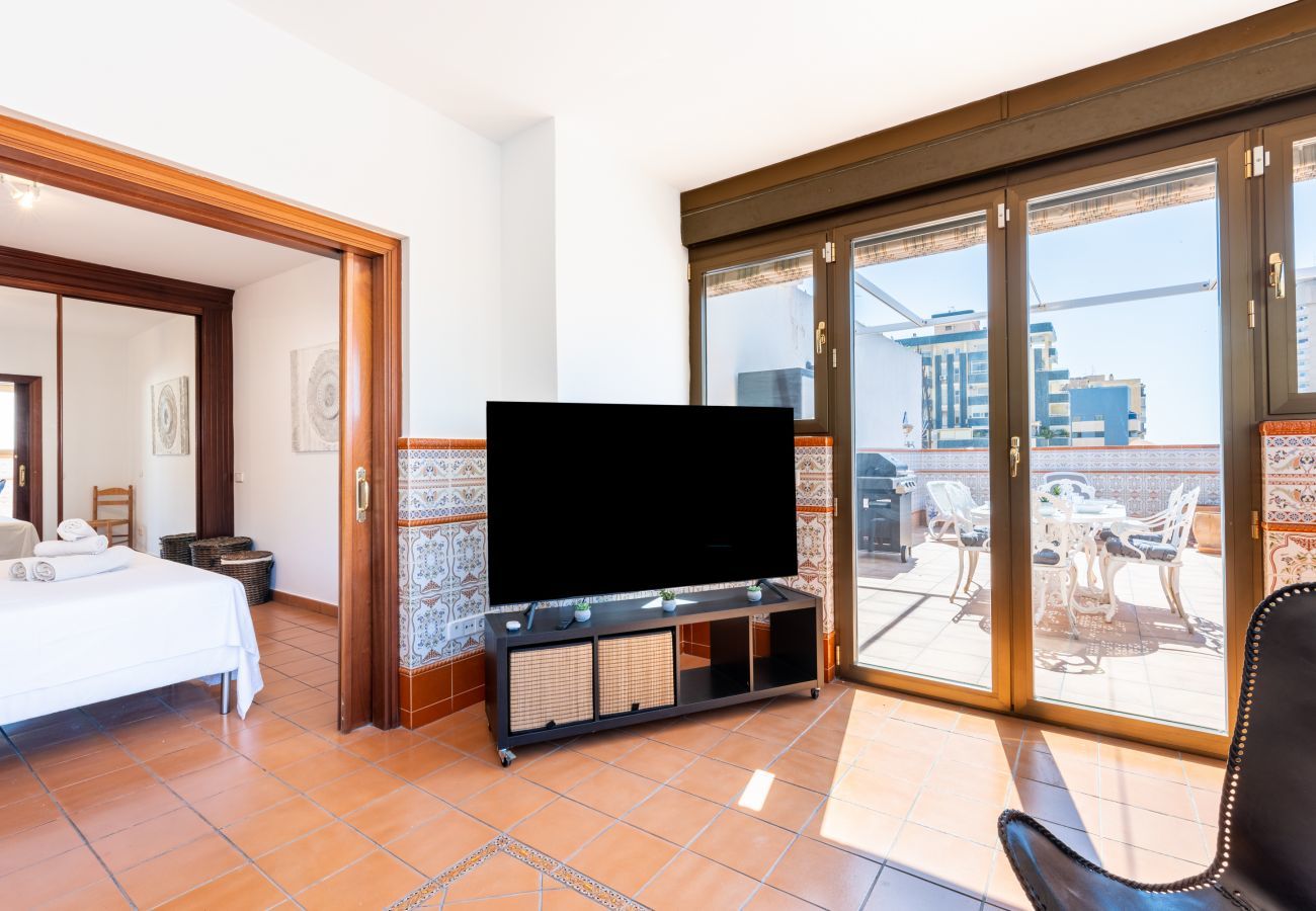 Lejlighed i Fuengirola - Atico Prada | 3 bedroom penthouse in the heart of Fuengirola