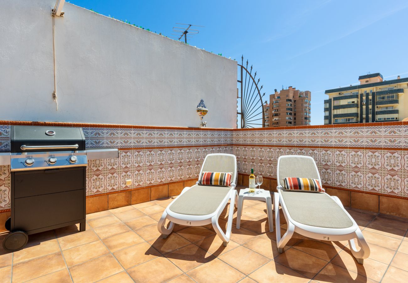 Lejlighed i Fuengirola - Atico Prada | 3 bedroom penthouse in the heart of Fuengirola