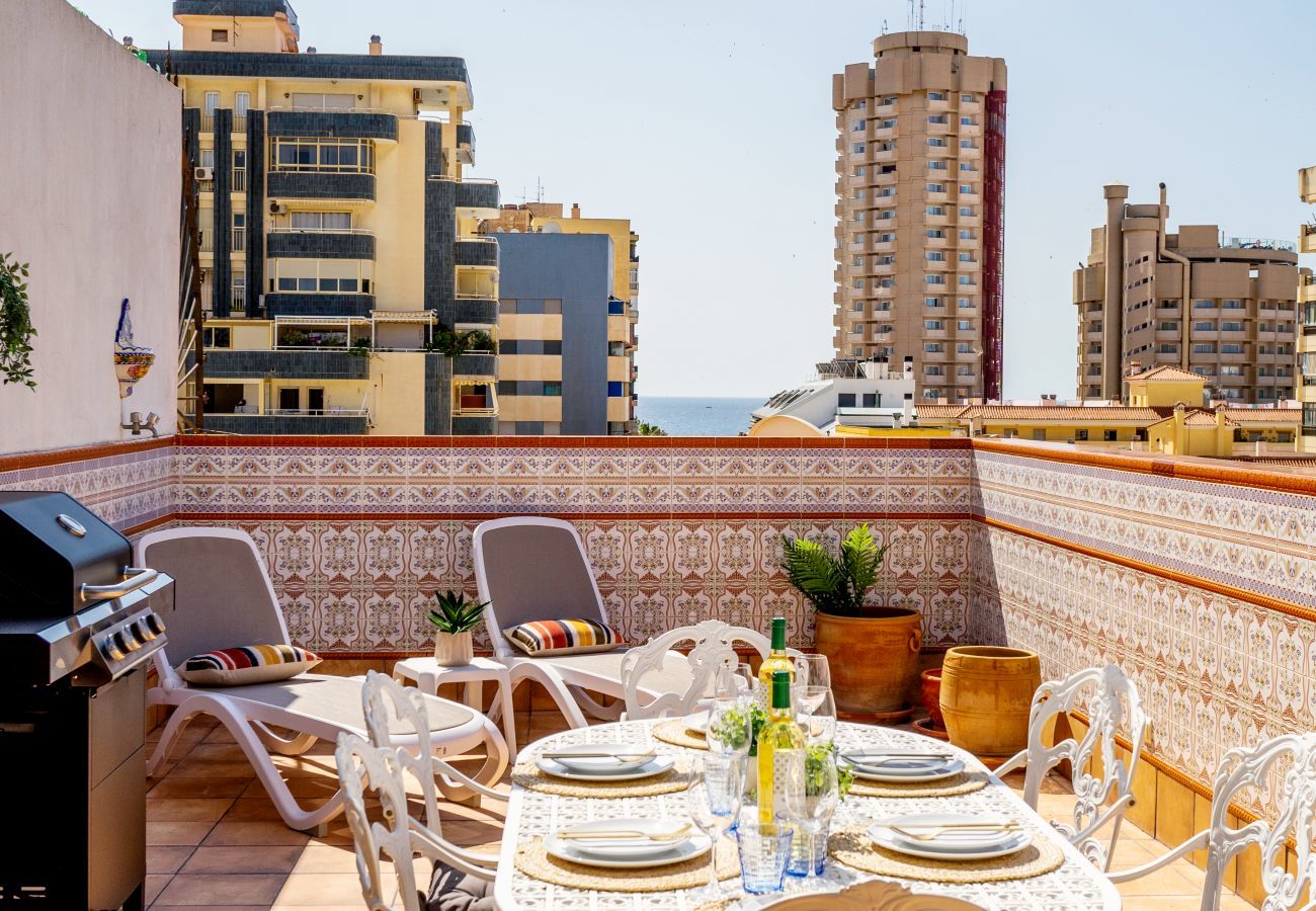 Lejlighed i Fuengirola - Atico Prada | 3 bedroom penthouse in the heart of Fuengirola