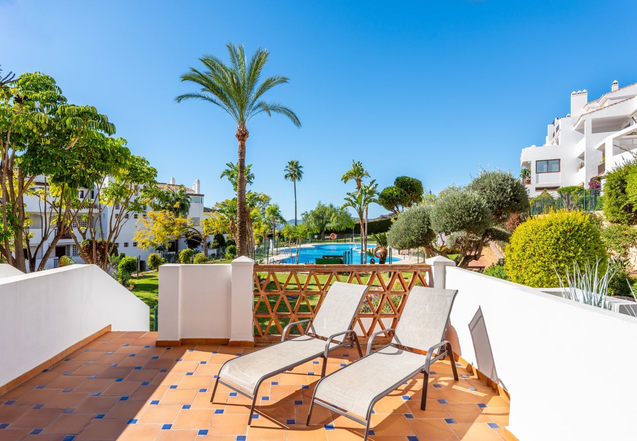 Lejlighed i Mijas Pueblo - Finca San Antonio | Apartment with pool views near Mijas