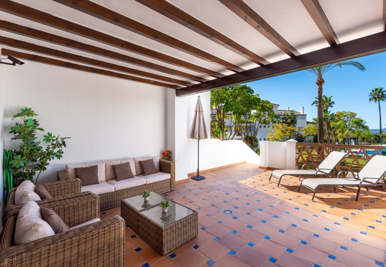 Lejlighed i Mijas Pueblo - Finca San Antonio | Apartment with pool views near Mijas