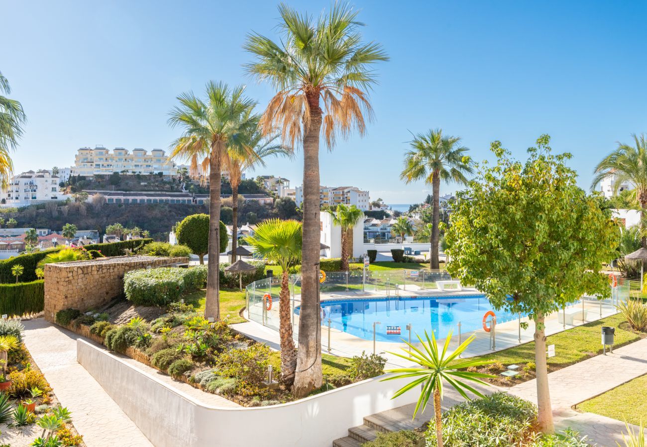 Lejlighed i Mijas Costa - Miraflores Garden Golf | 3 bedroom apartment with Golf & Sea View