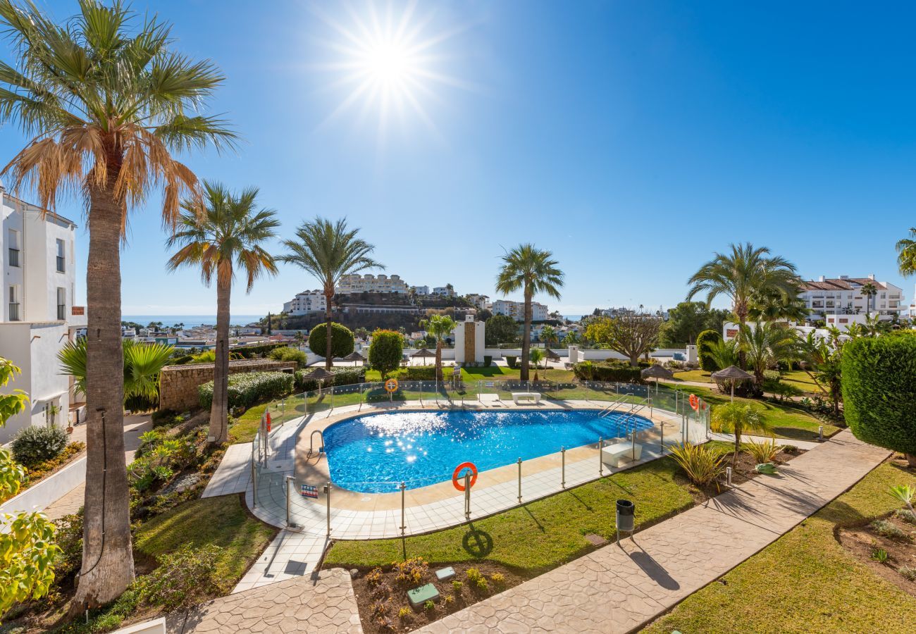 Lejlighed i Mijas Costa - Miraflores Garden Golf | 3 bedroom apartment with Golf & Sea View