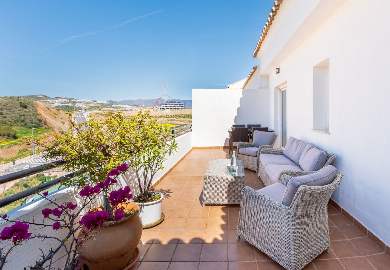 Lejlighed i La Cala de Mijas - Penthouse La Cala |  Offering dual terraces and spectacular ocean views