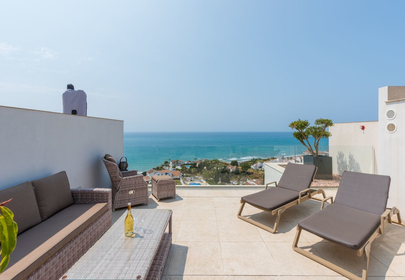 Villa i Torrox Costa - Penthouse Luxury View