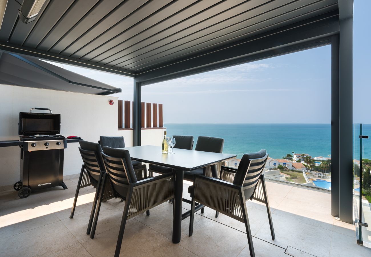Villa i Torrox Costa - Penthouse Luxury View