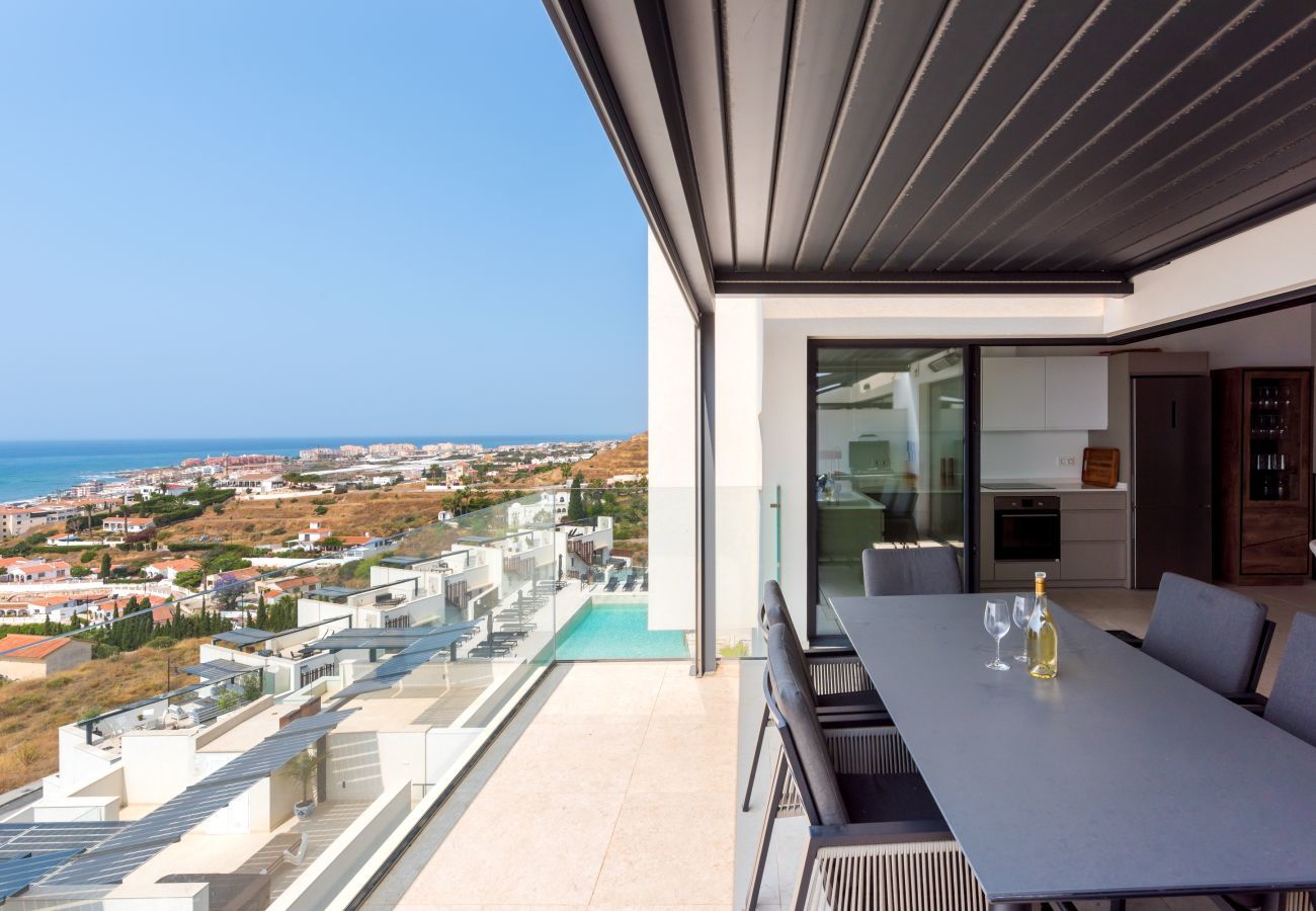 Villa i Torrox Costa - Penthouse Luxury View