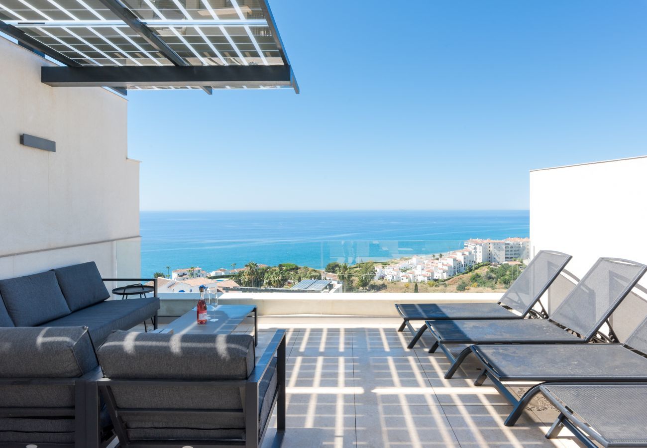 Lejlighed i Torrox Costa - Mirador 4 bedroom private pool and elevator