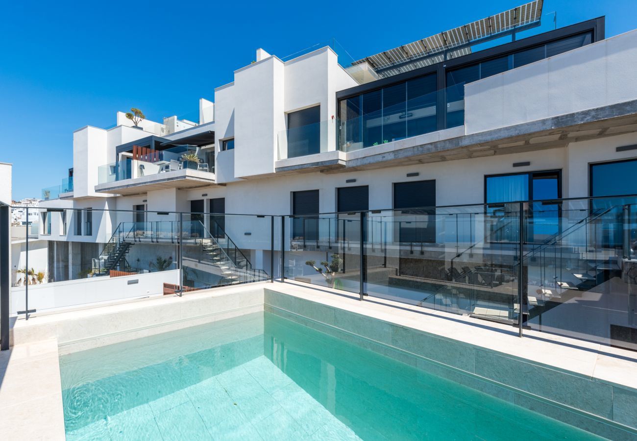 Lejlighed i Torrox Costa - Mirador 4 bedroom private pool and elevator