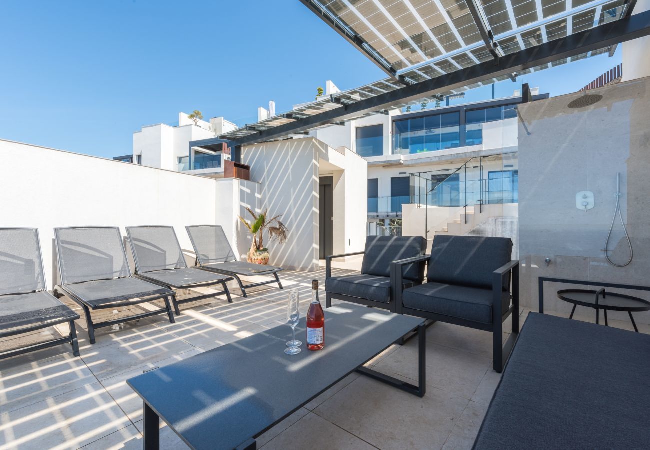 Lejlighed i Torrox Costa - Mirador 4 bedroom private pool and elevator