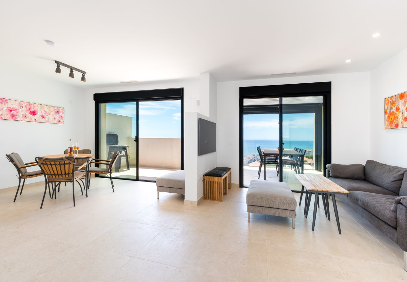 Lejlighed i Torrox Costa - 3 bedroom jacuzzi